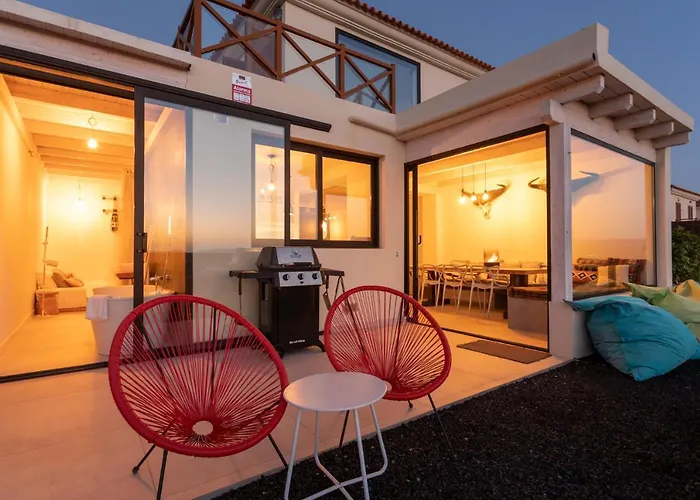 Villa Calderon Hondo. Top Design , Views And Pool Lajares-Corralejo